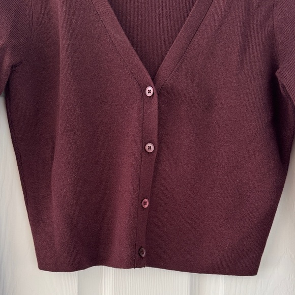 Babaton Rich Burgundy Knit Top - Picture 6 of 9